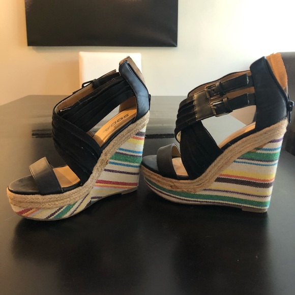 SODA WEDGE SANDAL PLATFORM 6 - Picture 2 of 3